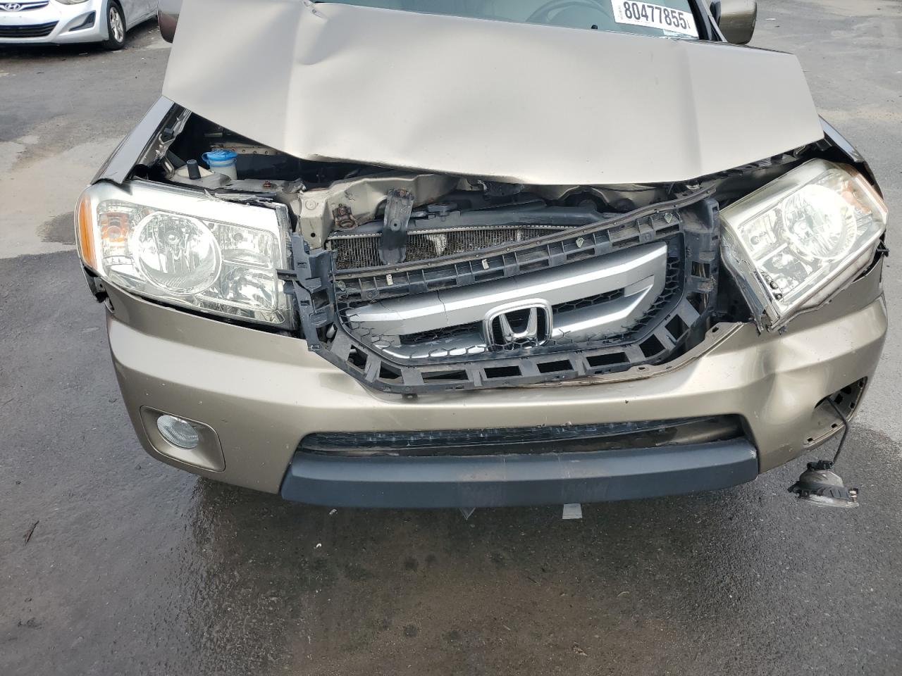 2011 Honda Pilot Exl VIN: 5FNYF4H51BB079384 Lot: 80477855