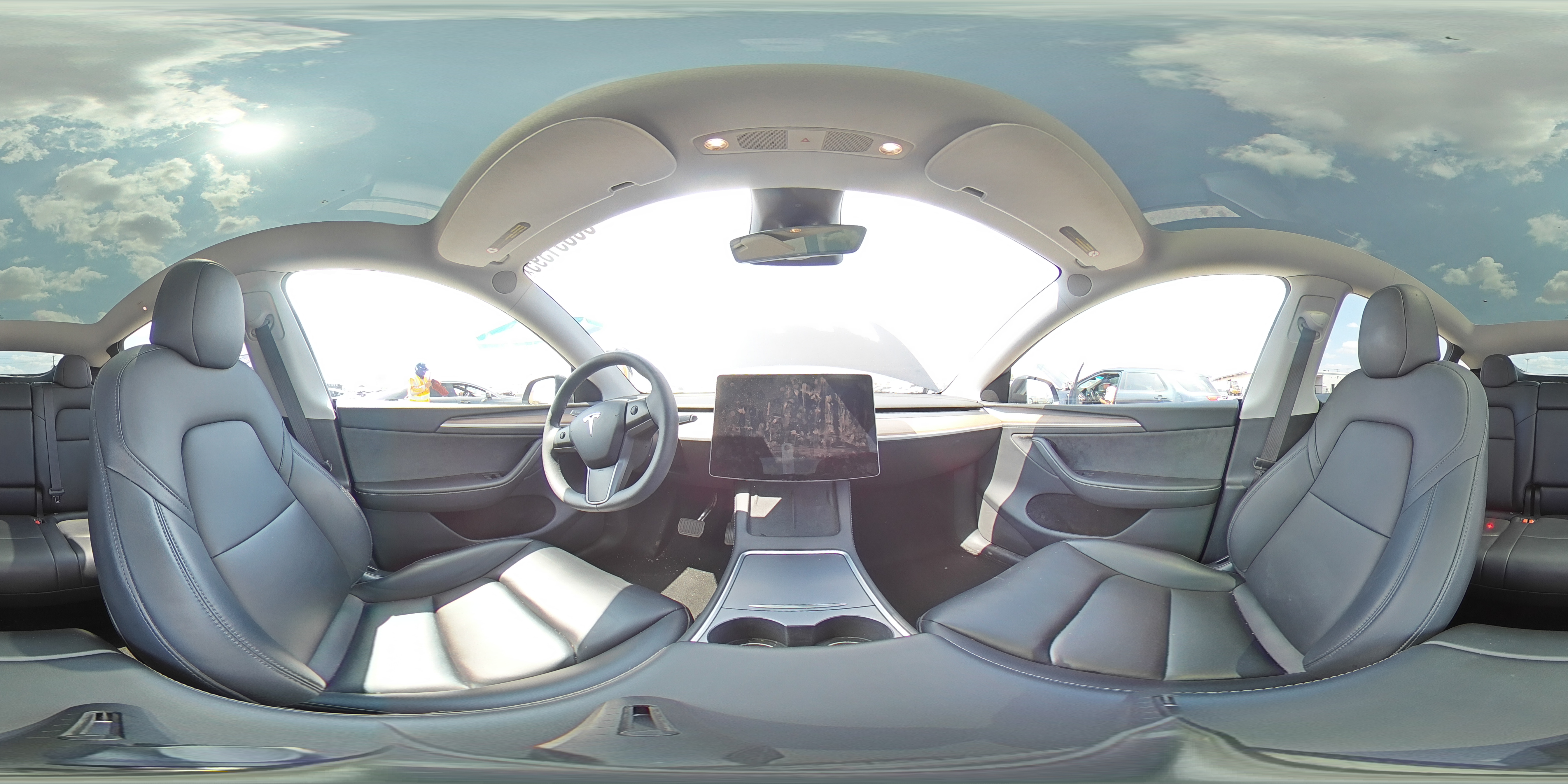 2024 Tesla Model Y VIN: 7SAYGDEE3RA222881 Lot: 80351395