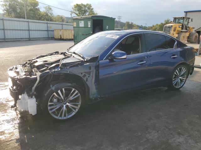  INFINITI Q50 2018 Синий