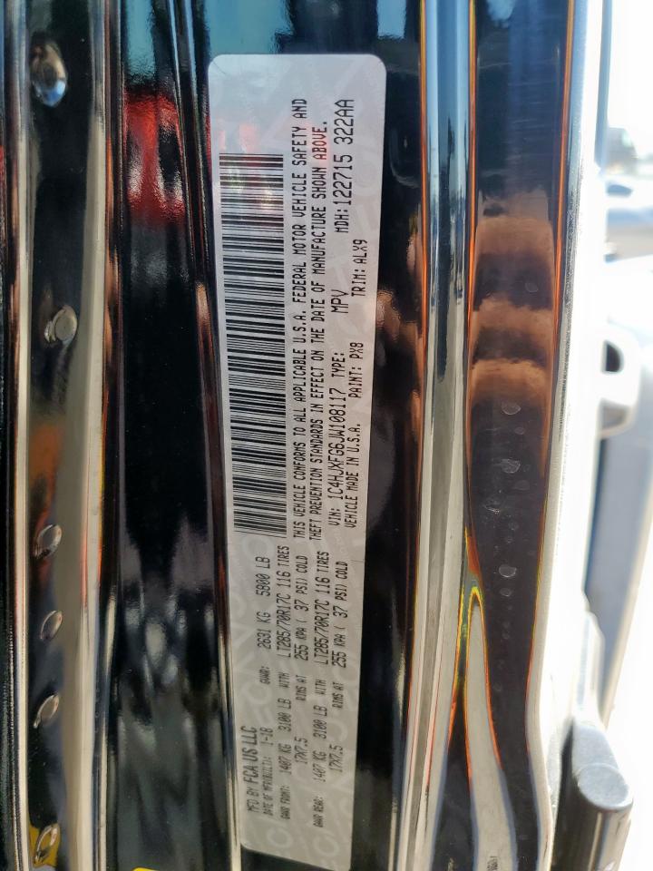 2018 Jeep Wrangler Unlimited Rubicon VIN: 1C4HJXFG6JW108117 Lot: 84454745