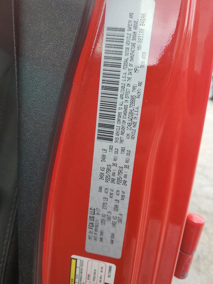 2017 Jeep Wrangler Unlimited Sport VIN: 1C4BJWDG8HL728885 Lot: 82082515