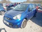 2014 NISSAN MICRA VISIA  for sale at Copart BRISTOL