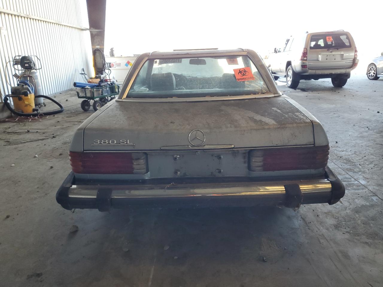1984 Mercedes-Benz 380 Sl VIN: WDBBA45A6EA002284 Lot: 71053585