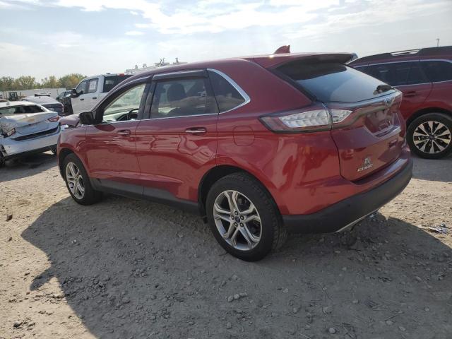  FORD EDGE 2016 Red