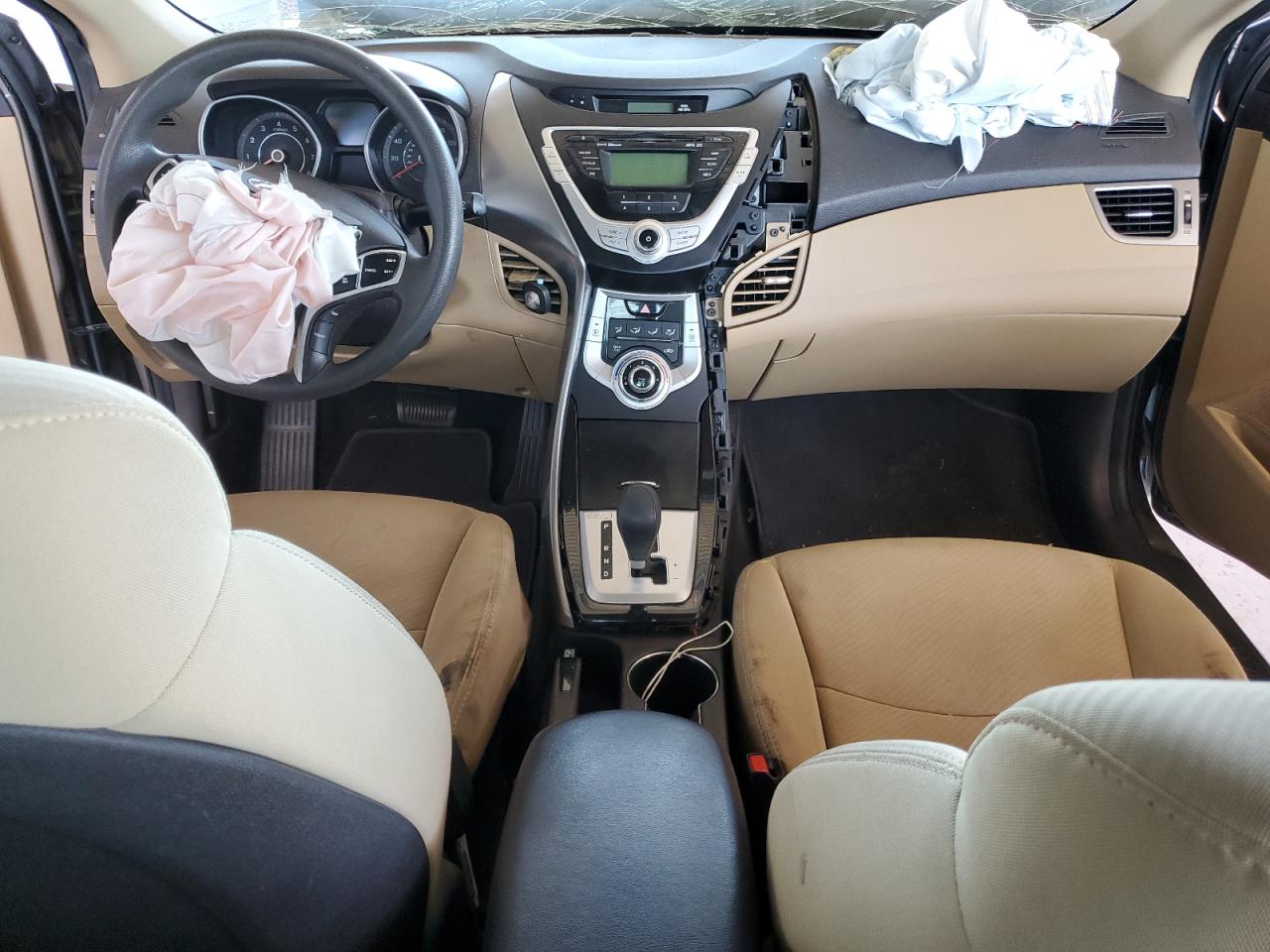 2012 Hyundai Elantra Gls VIN: 5NPDH4AE7CH094977 Lot: 80330645