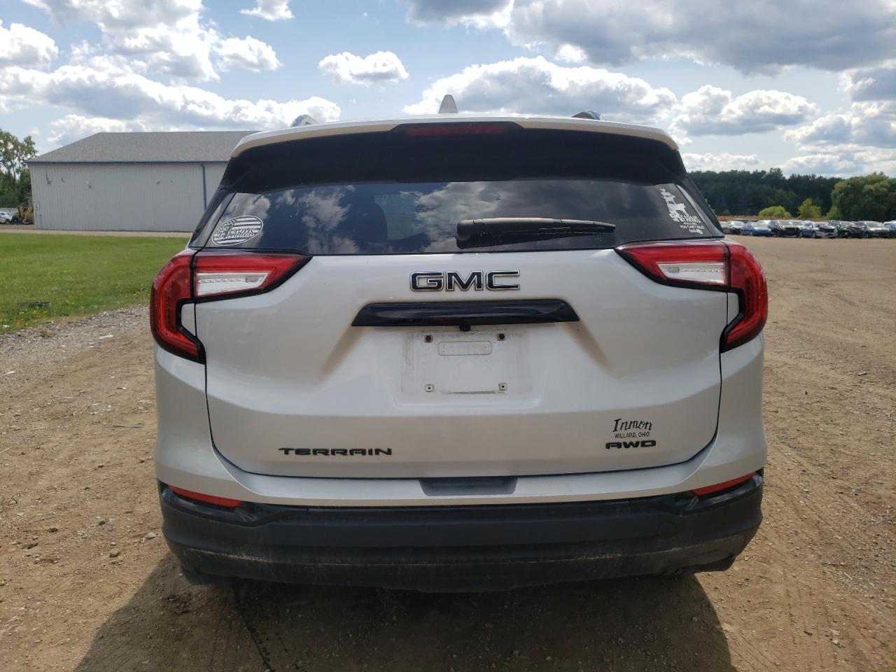 2022 GMC Terrain Sle VIN: 3GKALTEV3NL233550 Lot: 71881165