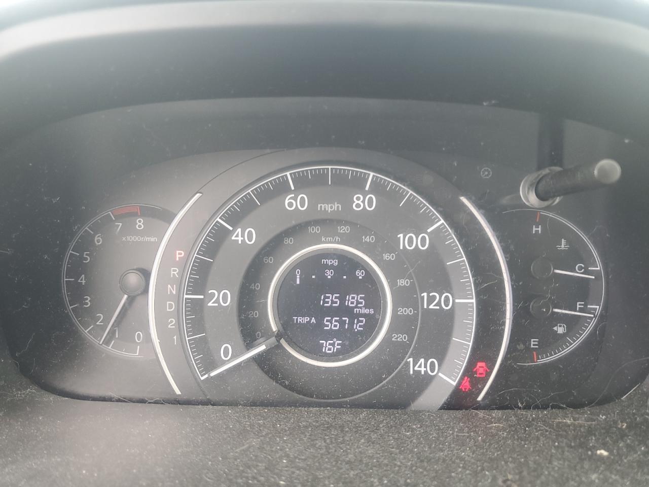 2013 Honda Cr-V Lx VIN: 2HKRM3H38DH514814 Lot: 81664615