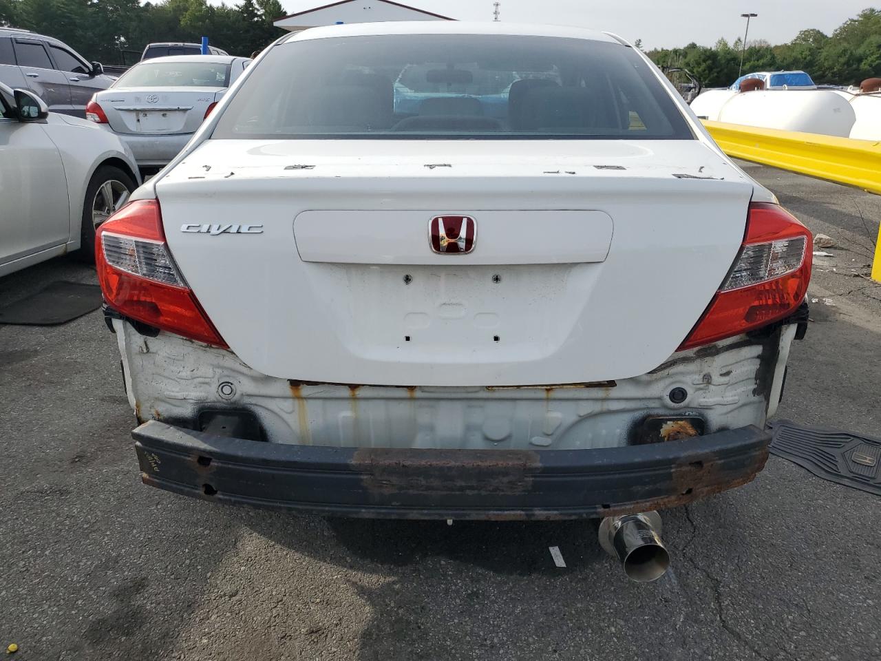 2012 Honda Civic Lx VIN: 2HGFB2F52CH568531 Lot: 81604635