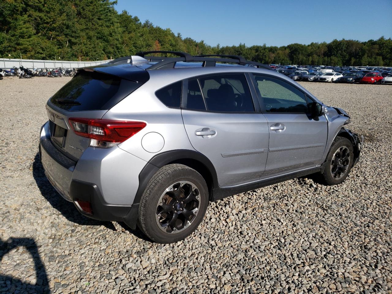 2022 Subaru Crosstrek Premium silver null gasoline JF2GTAEC1NH231594 photo #4