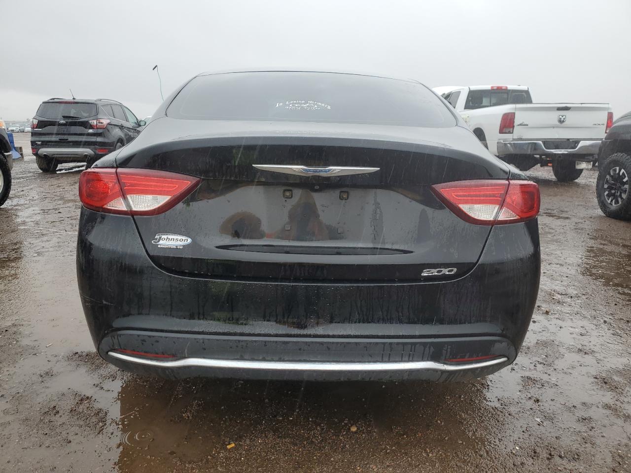 2015 Chrysler 200 Limited VIN: 1C3CCCAB1FN626453 Lot: 82124975