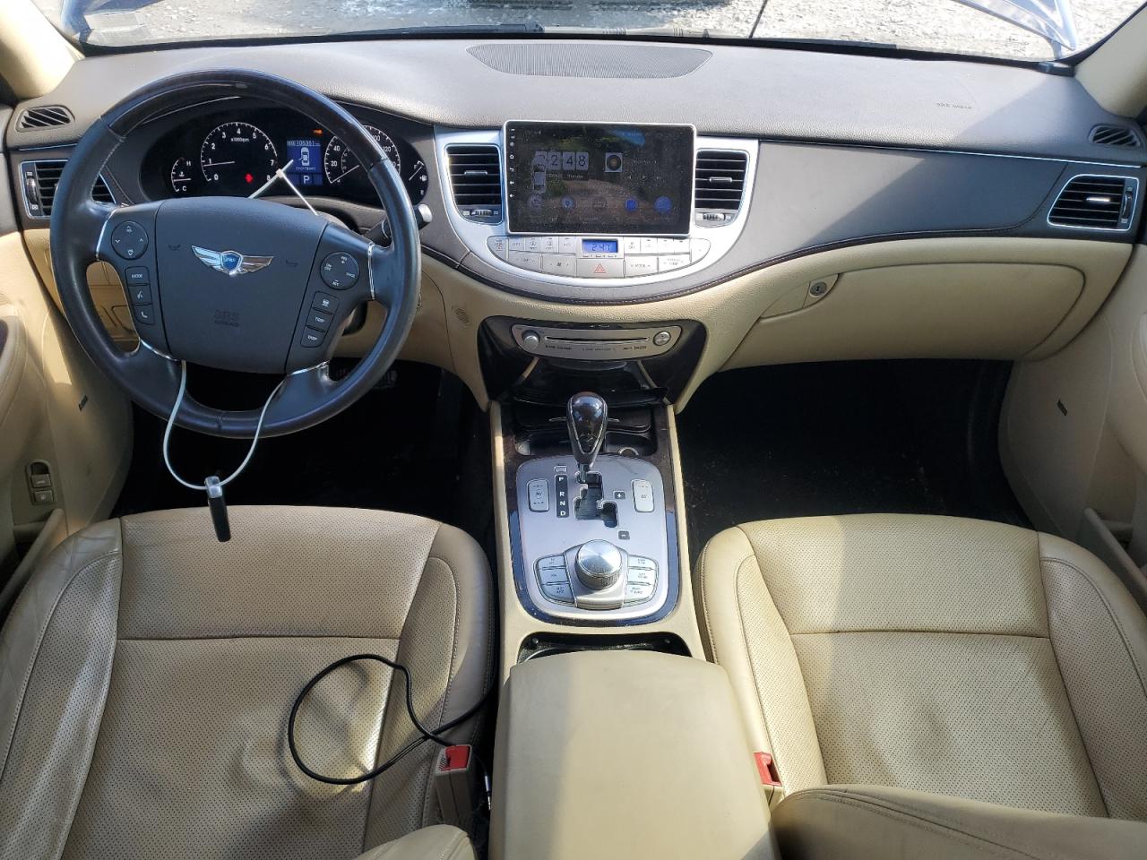 2011 Hyundai Genesis 4.6L VIN: KMHGC4DFXBU114932 Lot: 84250925