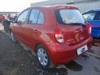 2011 NISSAN MICRA ACENTA CVT  for sale at Copart PETERLEE