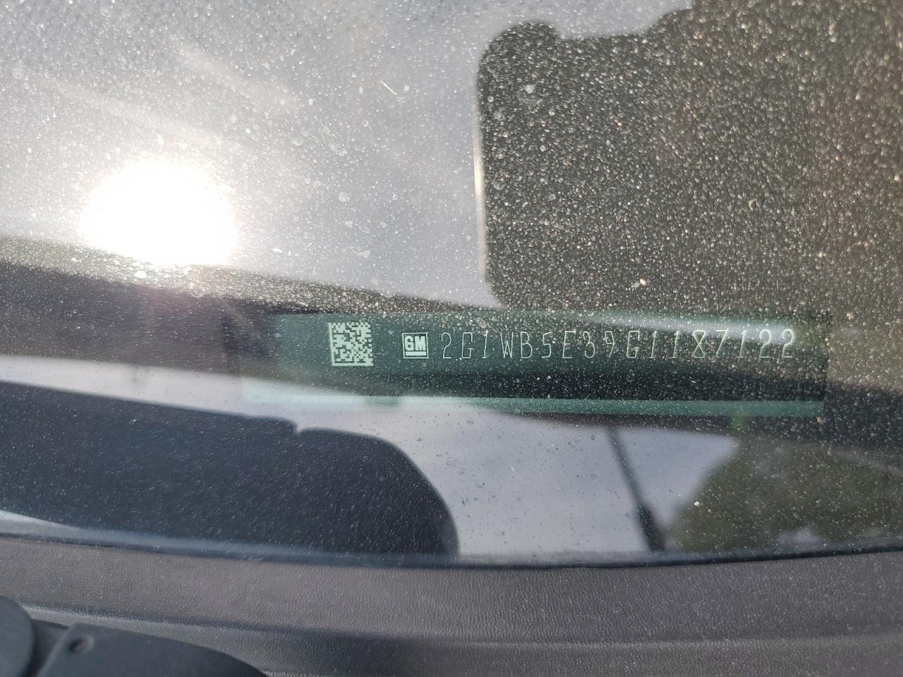 2016 Chevrolet Impala Limited Lt VIN: 2G1WB5E39G1187122 Lot: 83963855