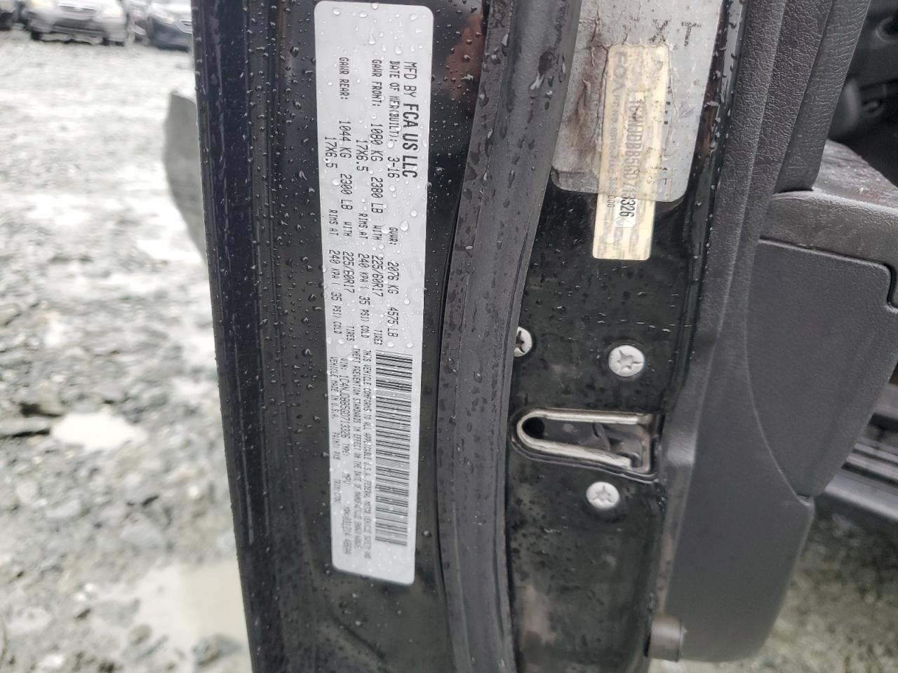 2016 Jeep Compass Sport VIN: 1C4NJDBB5GD713326 Lot: 81913625