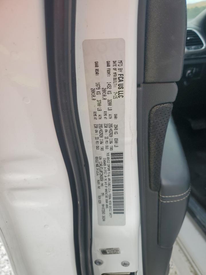 2015 Jeep Grand Cherokee Srt-8 VIN: 1C4RJFDJ0FC942650 Lot: 84007895