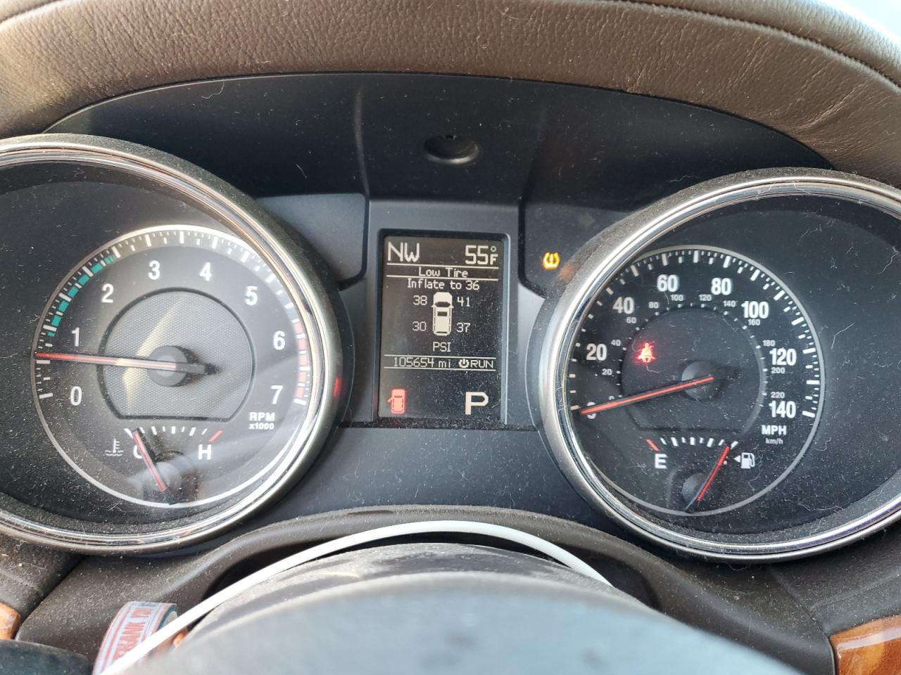 2013 Jeep Grand Cherokee Overland VIN: 1C4RJFCT7DC536798 Lot: 84023775