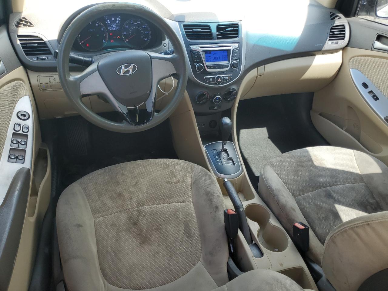 2014 Hyundai Accent Gls VIN: KMHCT4AE7EU641843 Lot: 84381665