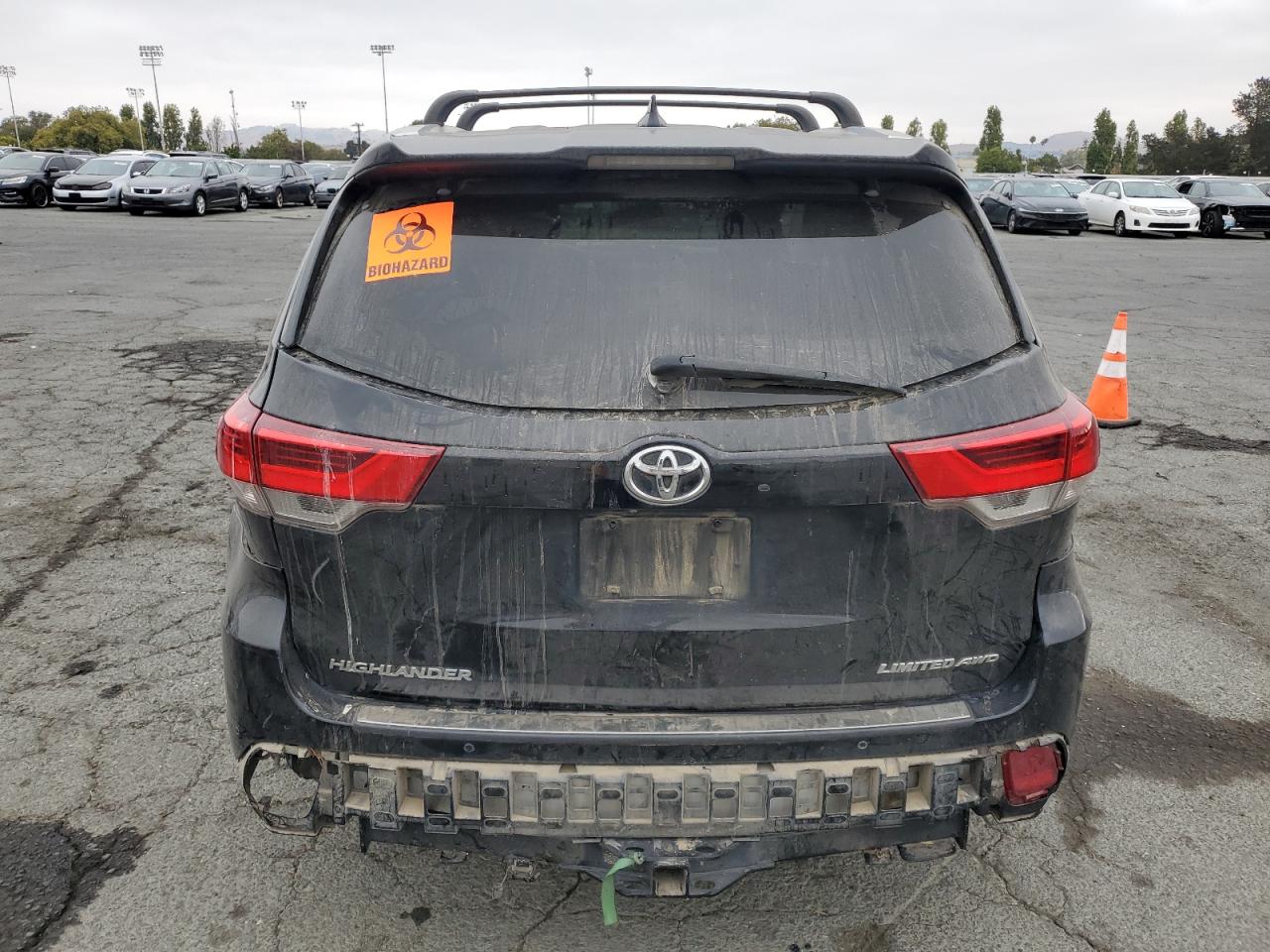 2017 Toyota Highlander Limited VIN: 5TDDZRFH9HS380280 Lot: 80517935