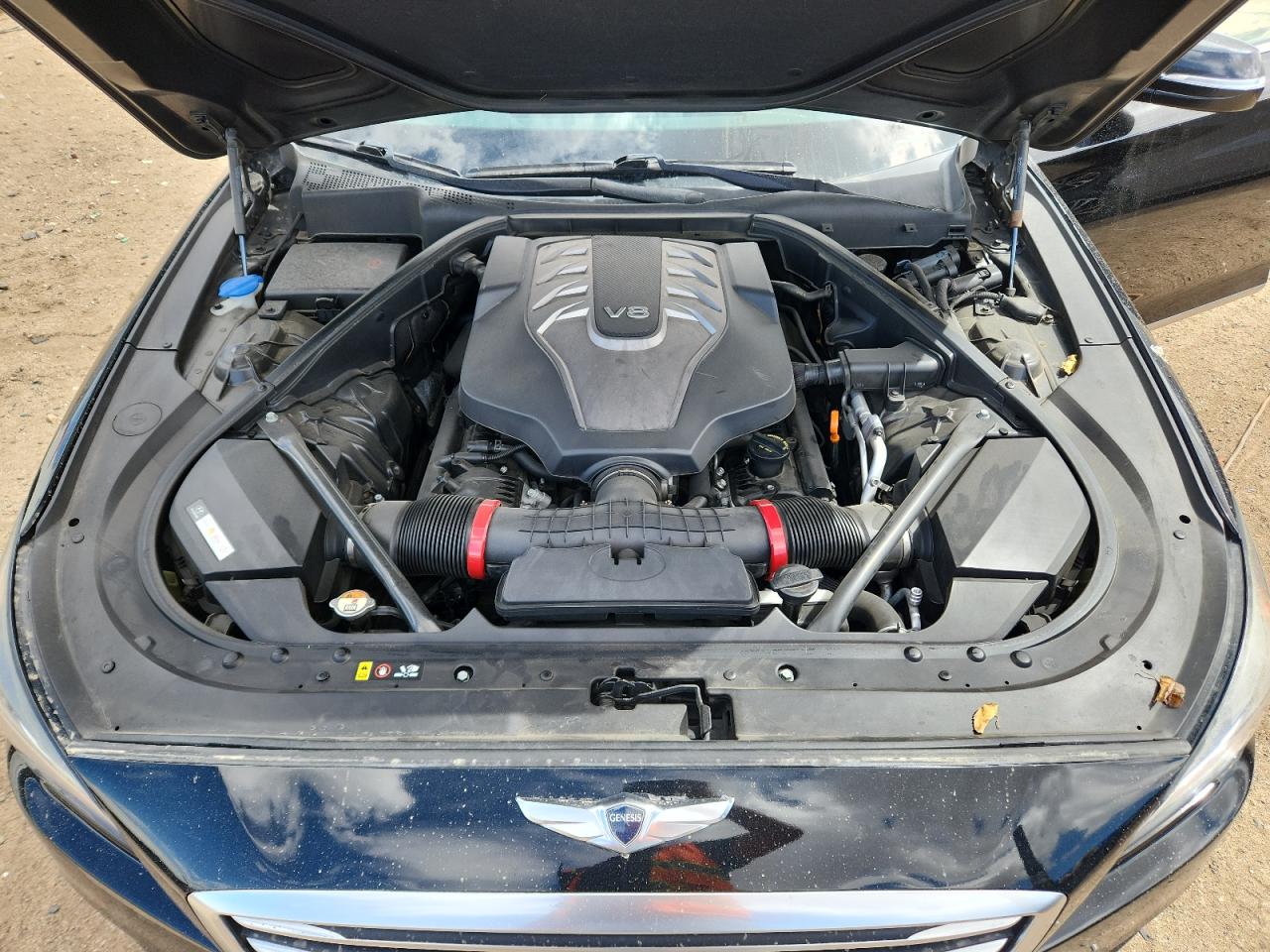 2015 Hyundai Genesis 5.0L VIN: KMHGN4JF2FU040491 Lot: 81205095