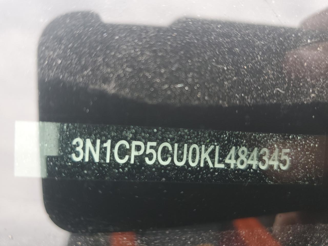 2019 Nissan Kicks S VIN: 3N1CP5CU0KL484345 Lot: 72015015