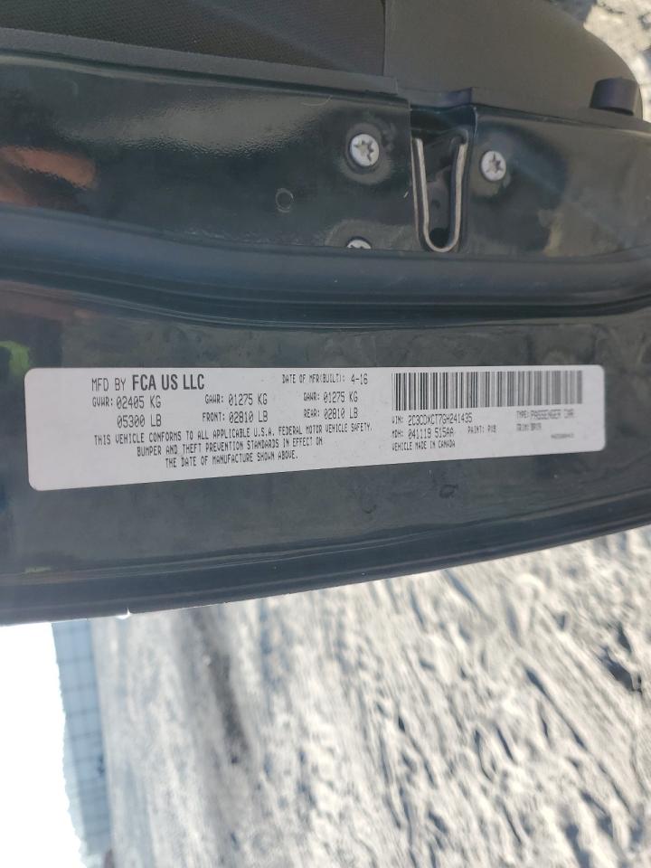 2016 Dodge Charger R/T VIN: 2C3CDXCT7GH241435 Lot: 83752835