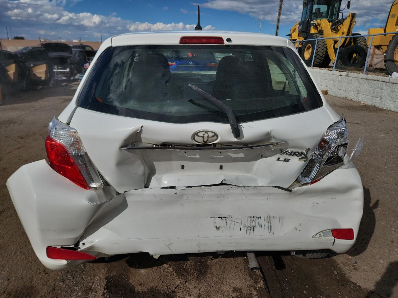 2012 Toyota Yaris VIN: JTDKTUD3XCD525723 Lot: 84812525