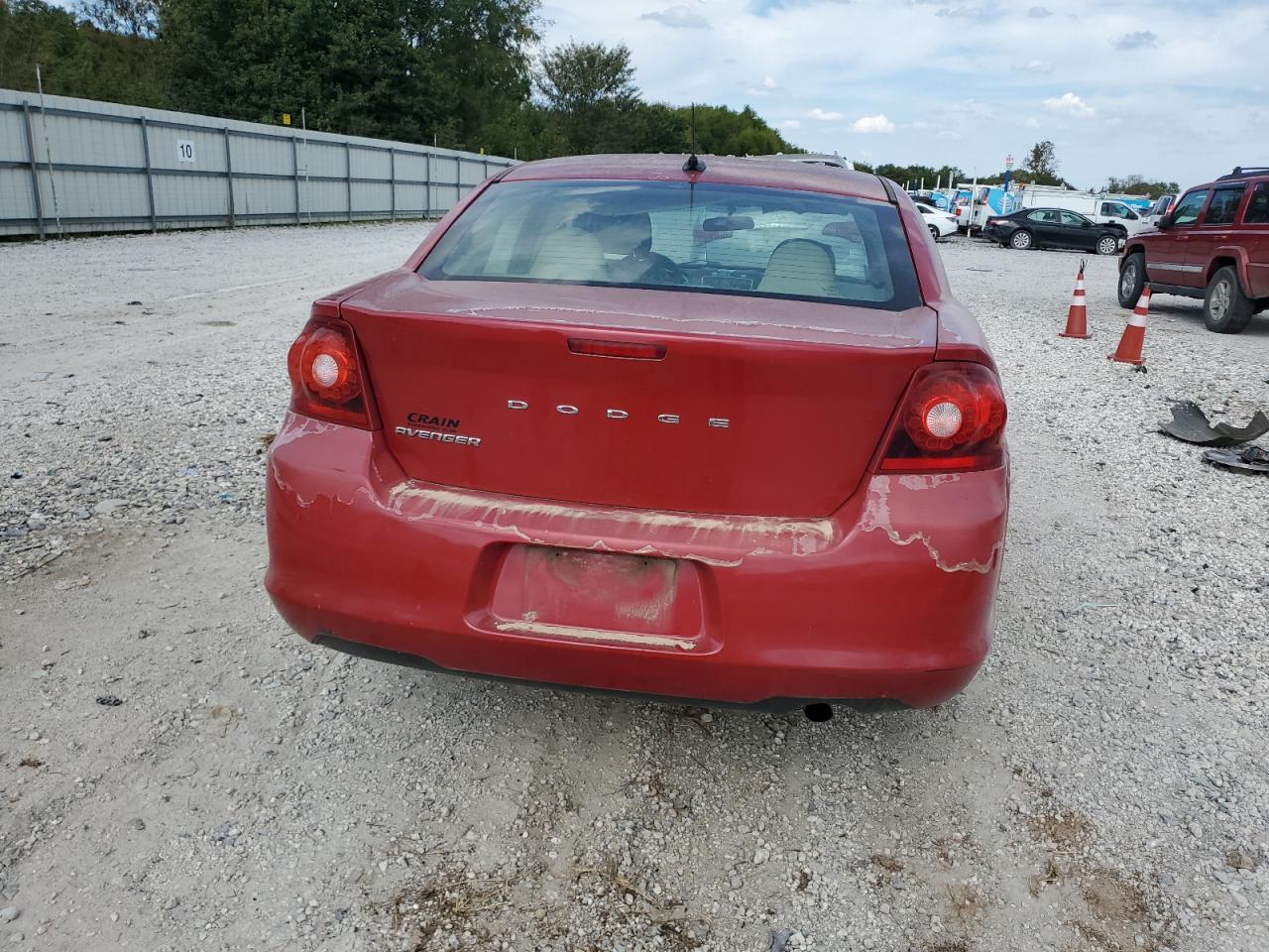 2012 Dodge Avenger Se VIN: 1C3CDZAB8CN167563 Lot: 84445395