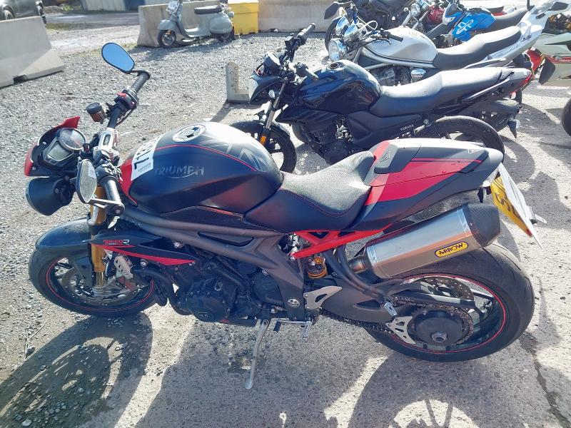 2018 TRIUMPH SPEED TRIPLE R 1050  for sale at Copart WOLVERHAMPTON