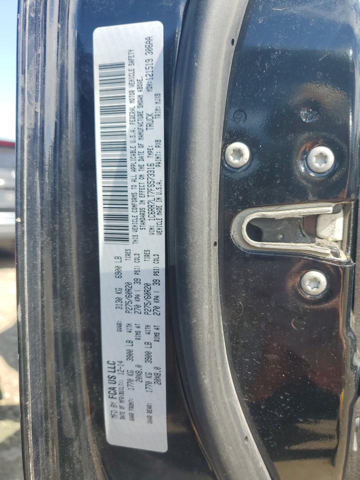 2015 Ram 1500 Slt VIN: 1C6RR7LT7FS573316 Lot: 71892735