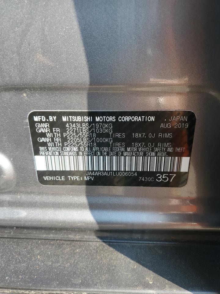2020 Mitsubishi Outlander Sport Es VIN: JA4AR3AU1LU006054 Lot: 71637955