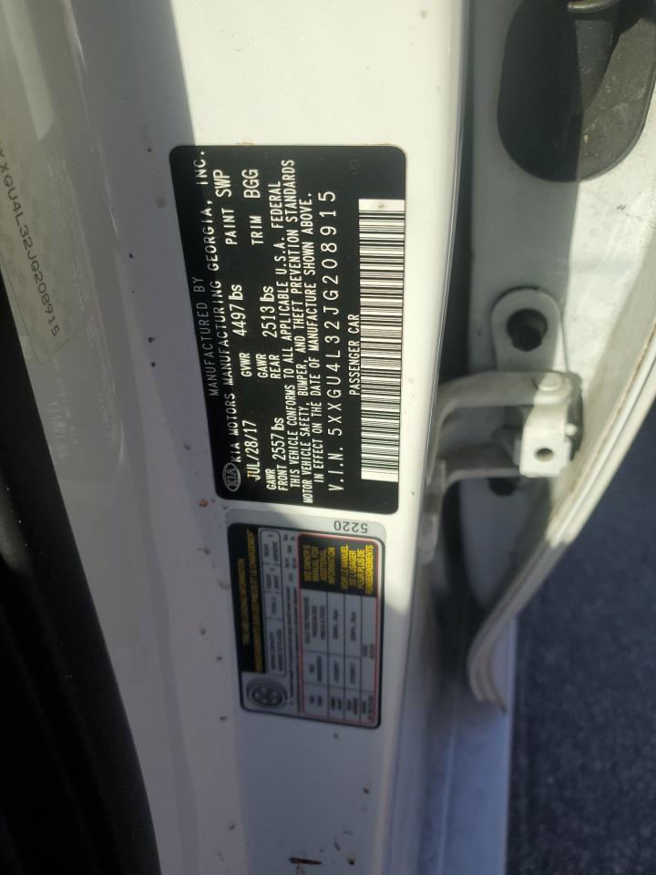 2018 Kia Optima Ex VIN: 5XXGU4L32JG208915 Lot: 84171105