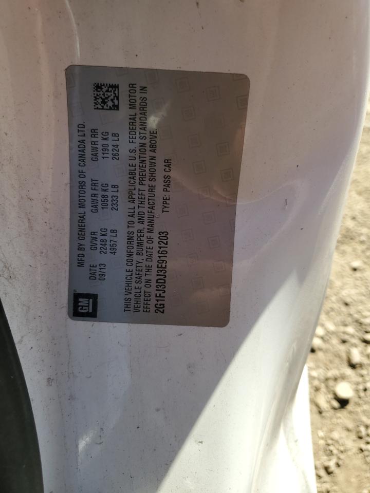 2014 Chevrolet Camaro Ss VIN: 2G1FJ3DJ3E9161203 Lot: 70718525