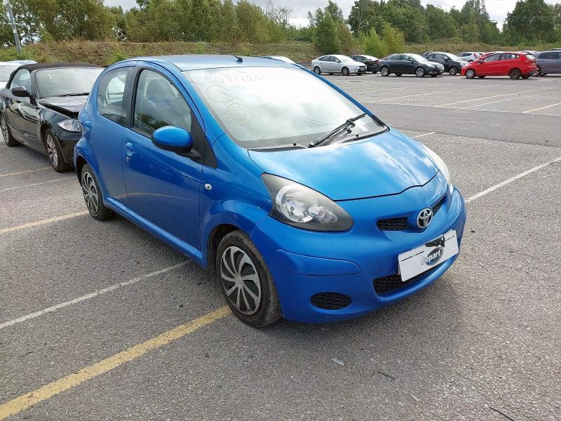 2010 TOYOTA AYGO BLUE VVT-I 1.0 VVT-I BLUE 5DR
