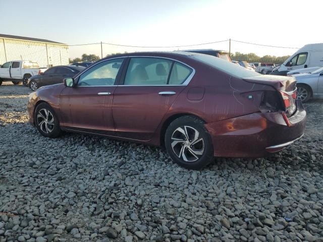  HONDA ACCORD 2016 Бургунди