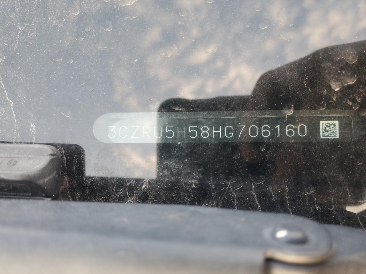 2017 Honda Hr-V Ex VIN: 3CZRU5H58HG706160 Lot: 80332415