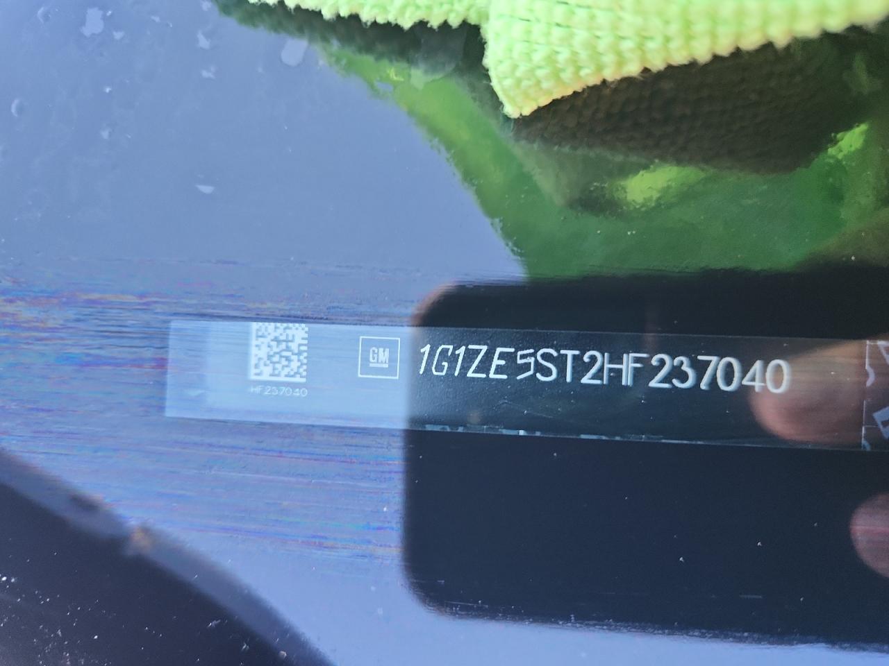 2017 Chevrolet Malibu Lt VIN: 1G1ZE5ST2HF237040 Lot: 60336924