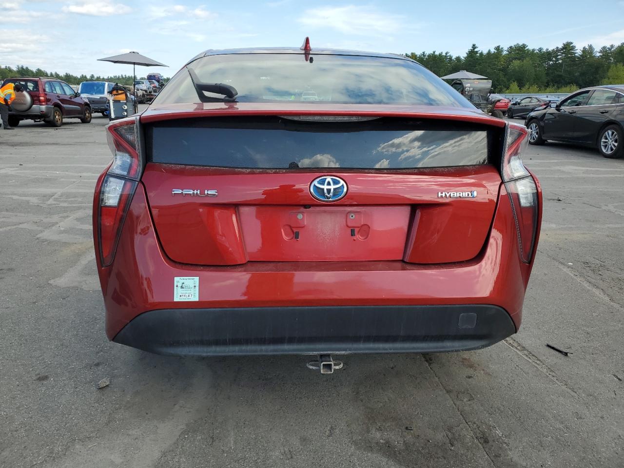 2016 Toyota Prius VIN: JTDKARFUXG3512202 Lot: 80697385