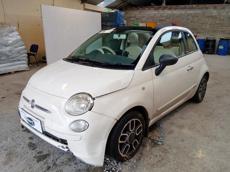 2010 FIAT 500 C POP  for sale at Copart BELFAST