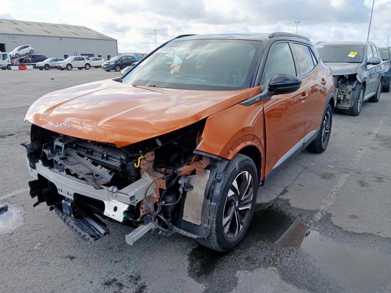 2022 PEUGEOT 2008 GT PURETECH S/S  for sale at Copart CHESTER