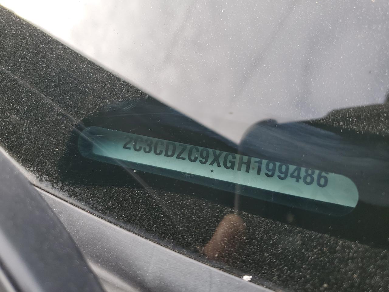 2016 Dodge Challenger Srt Hellcat VIN: 2C3CDZC9XGH199486 Lot: 84627165