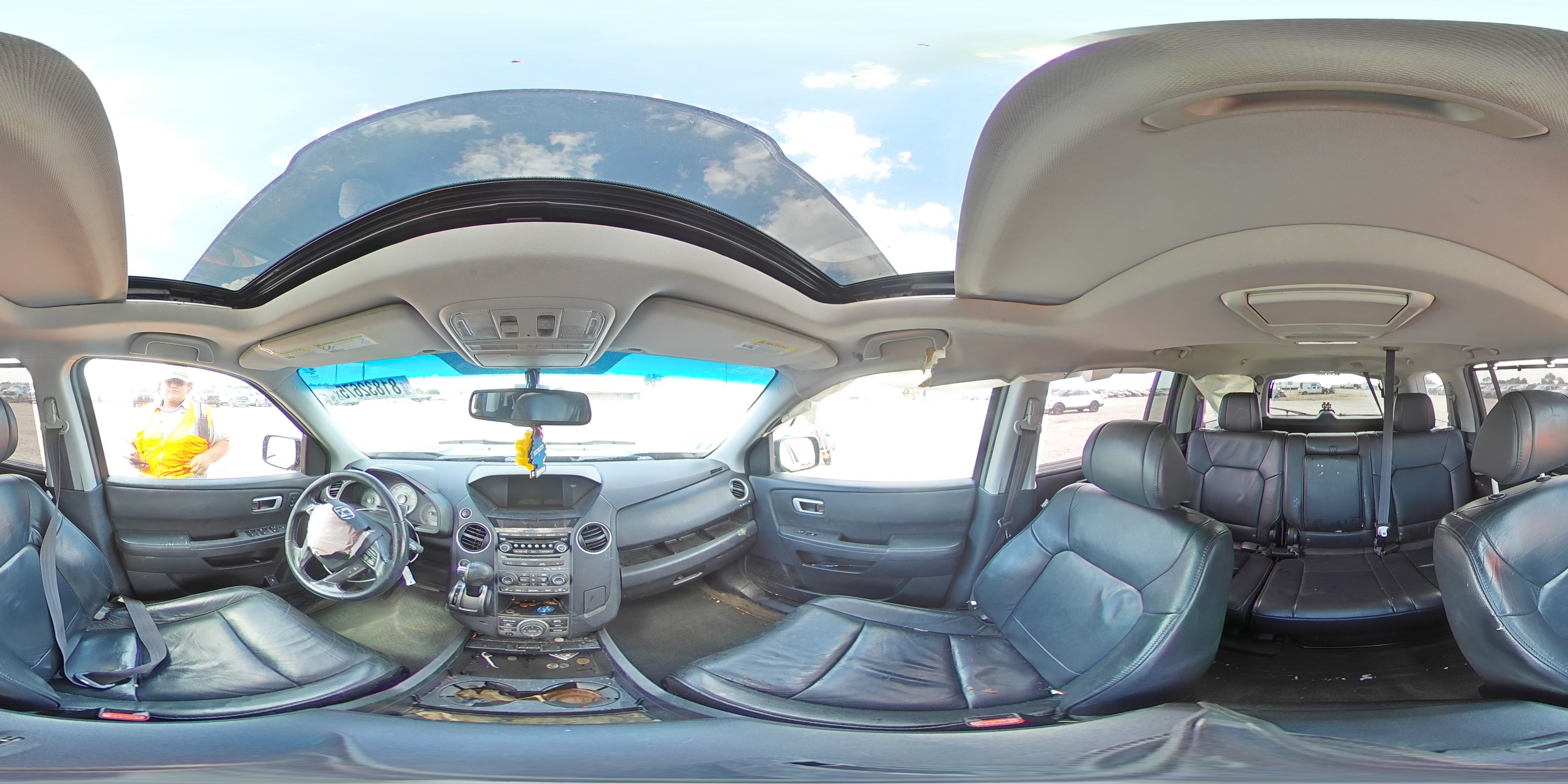 2014 Honda Pilot Touring VIN: 5FNYF4H96EB041656 Lot: 81832675