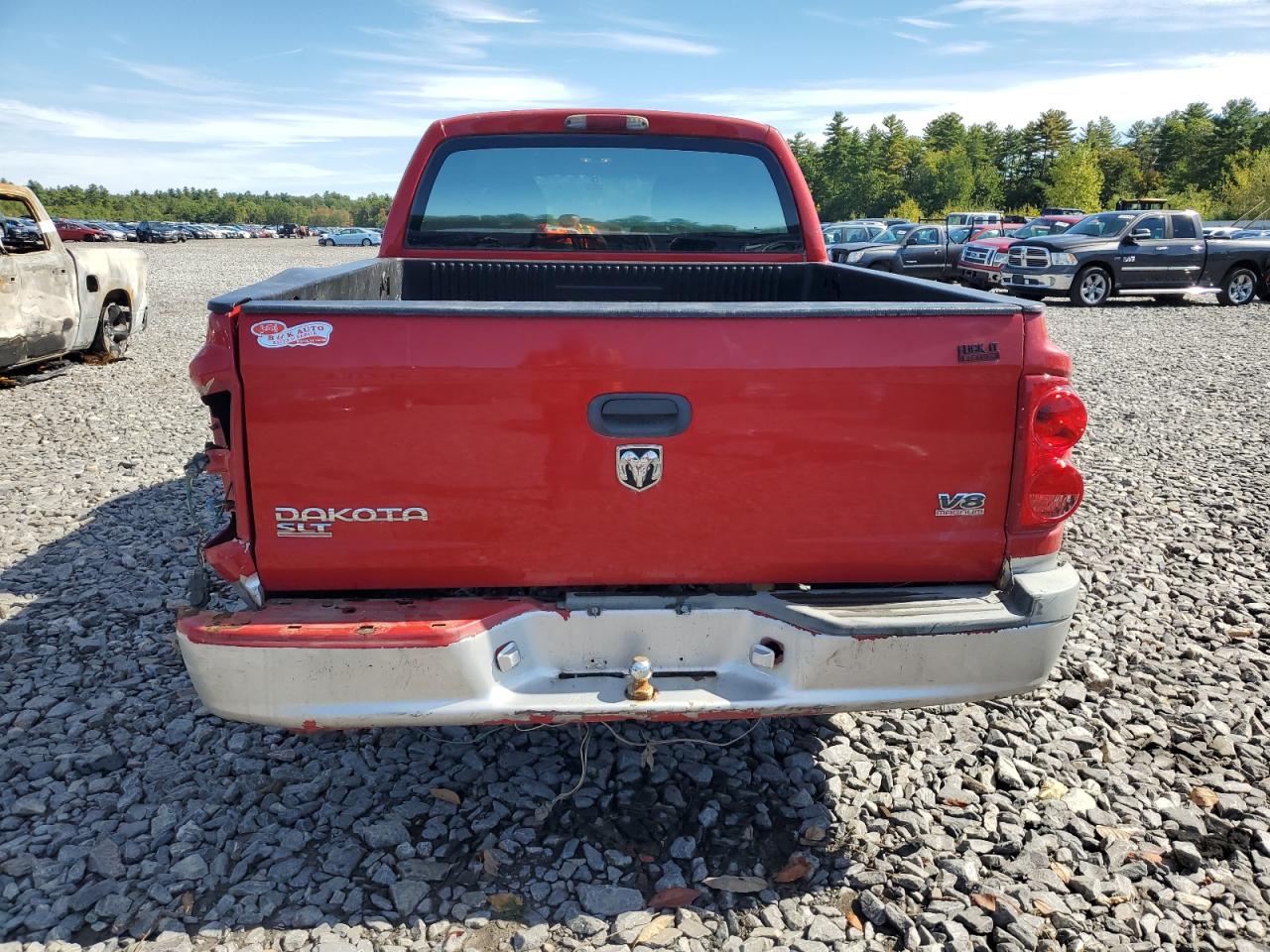 2006 Dodge Dakota Quad Slt VIN: 1D7HW48N66S600209 Lot: 81745445