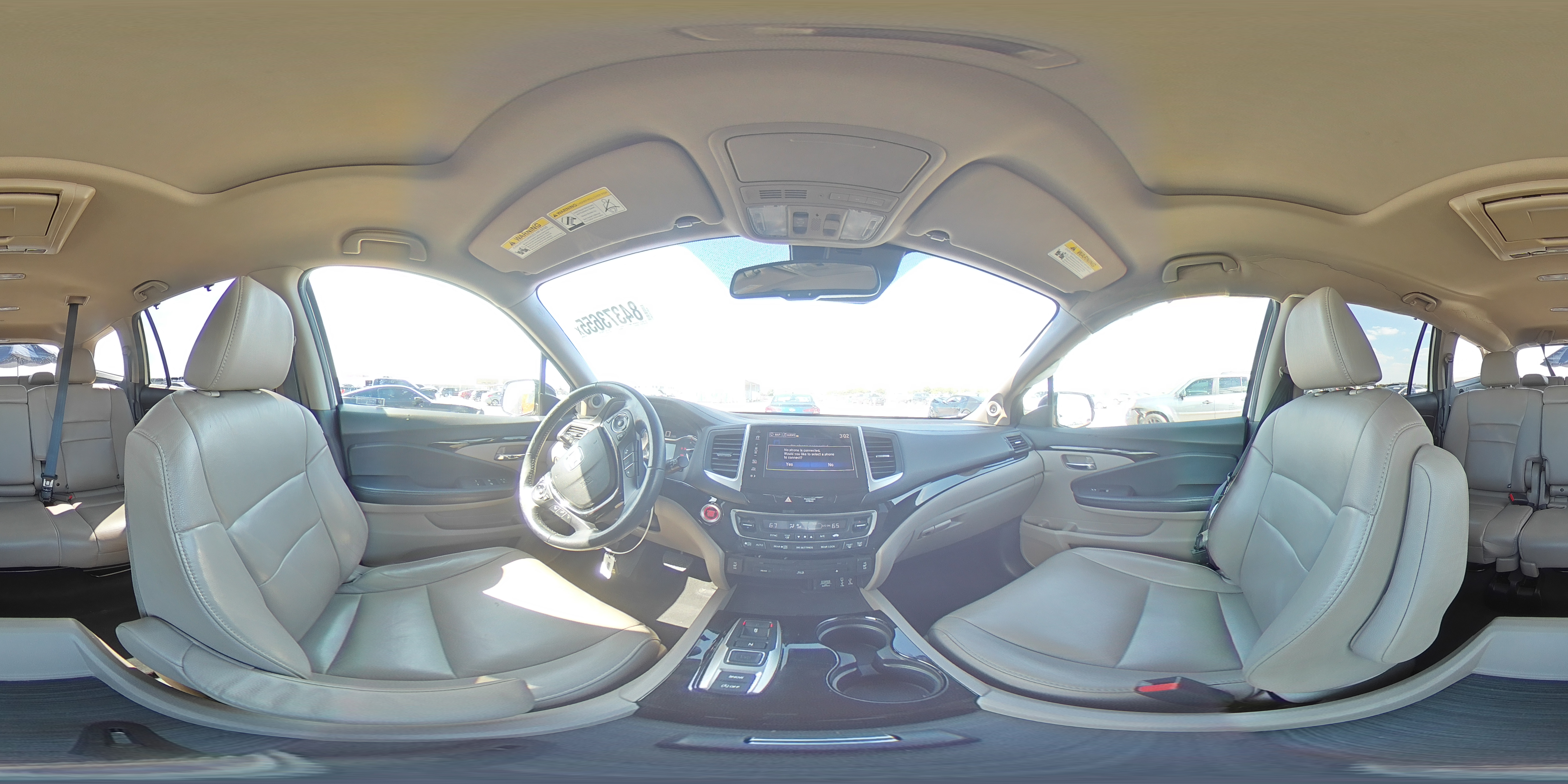 2017 Honda Pilot Touring VIN: 5FNYF5H93HB014523 Lot: 84373655