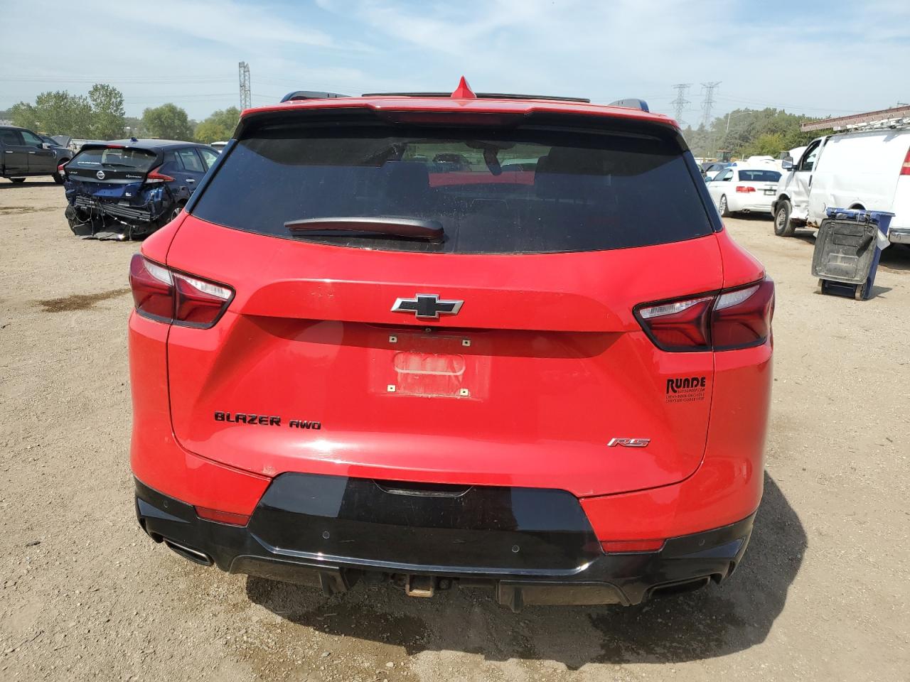 2019 Chevrolet Blazer Rs VIN: 3GNKBJRS2KS683996 Lot: 80647255