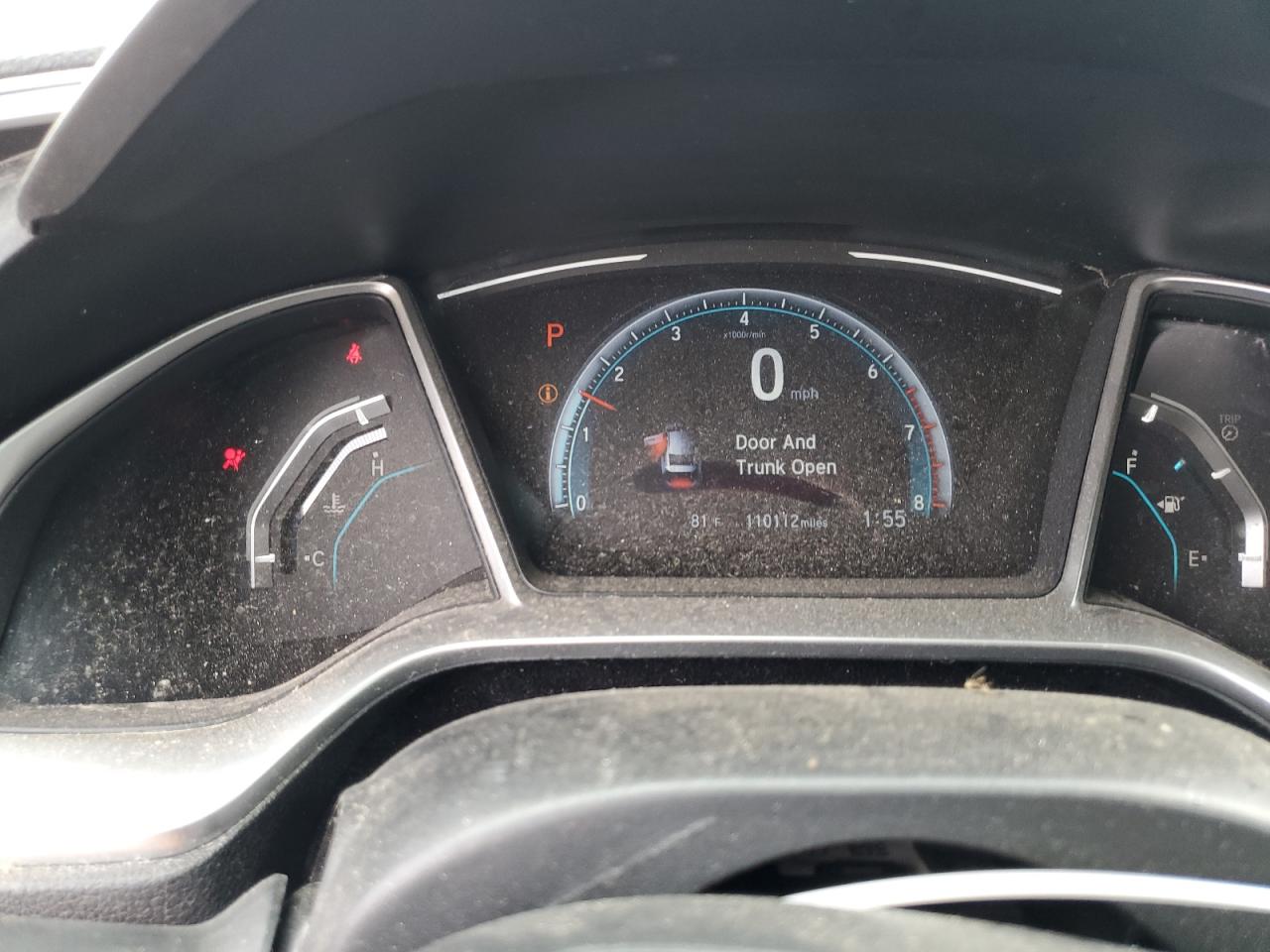 2019 Honda Civic Touring VIN: 2HGFC3B97KH355133 Lot: 81806805