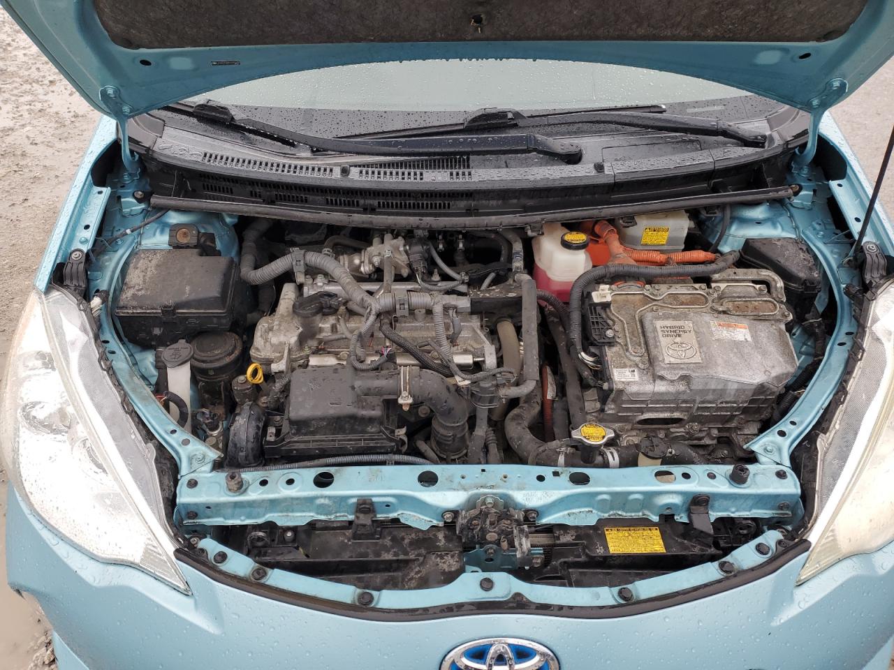 2013 Toyota Prius C VIN: JTDKDTB36D1055235 Lot: 71885895