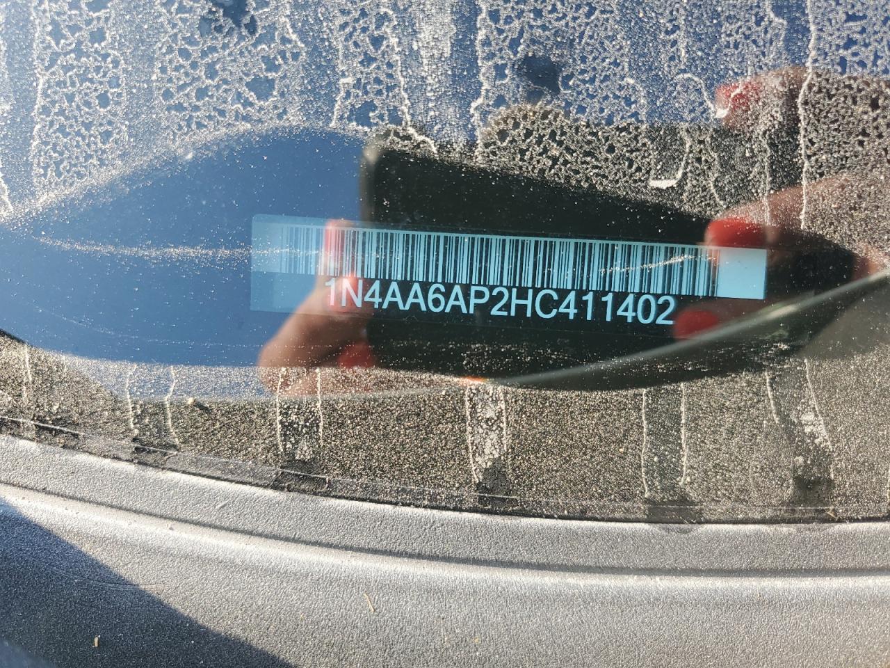 2017 Nissan Maxima 3.5S VIN: 1N4AA6AP2HC411402 Lot: 81180275