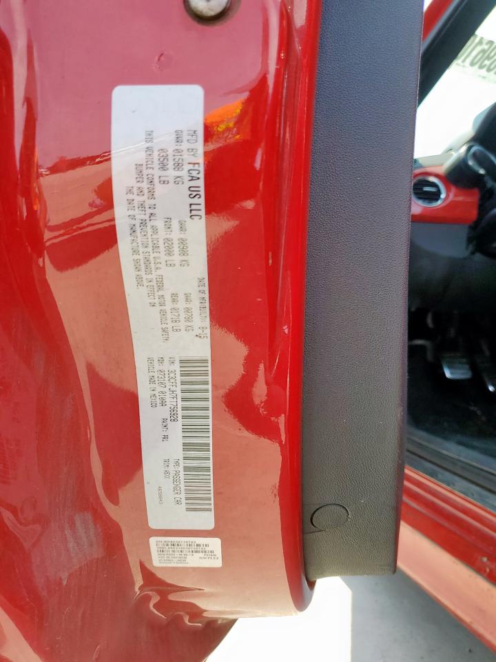 2015 Fiat 500 Abarth VIN: 3C3CFFJH7FT756928 Lot: 71896105