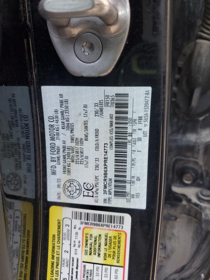 2023 Ford Bronco Sport Big Bend VIN: 3FMCR9B6XPRE14773 Lot: 70739705