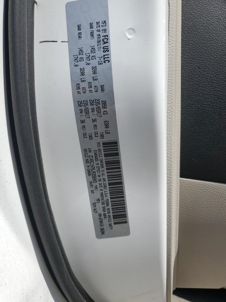 2018 Chrysler Pacifica Hybrid Limited VIN: 2C4RC1N78JR358903 Lot: 70663325